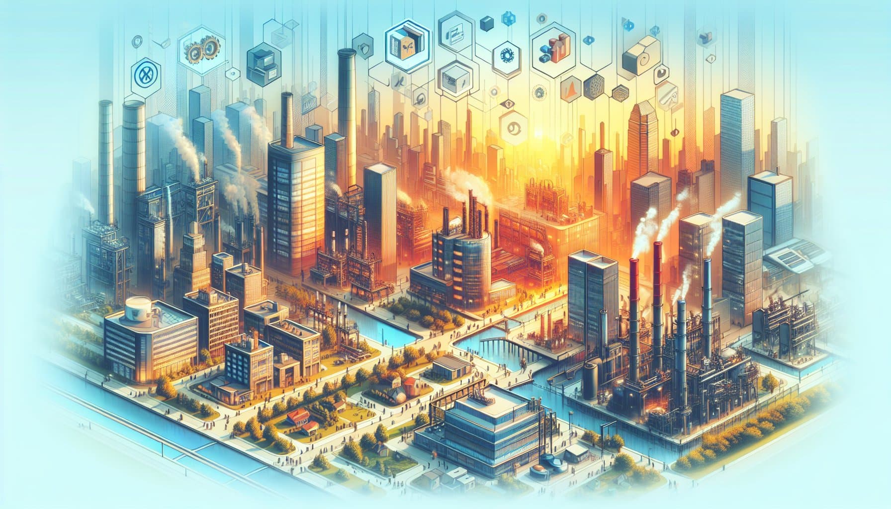 Traditional Industries and Visual Business Plans: Banking, Healthcare, and Manufacturing