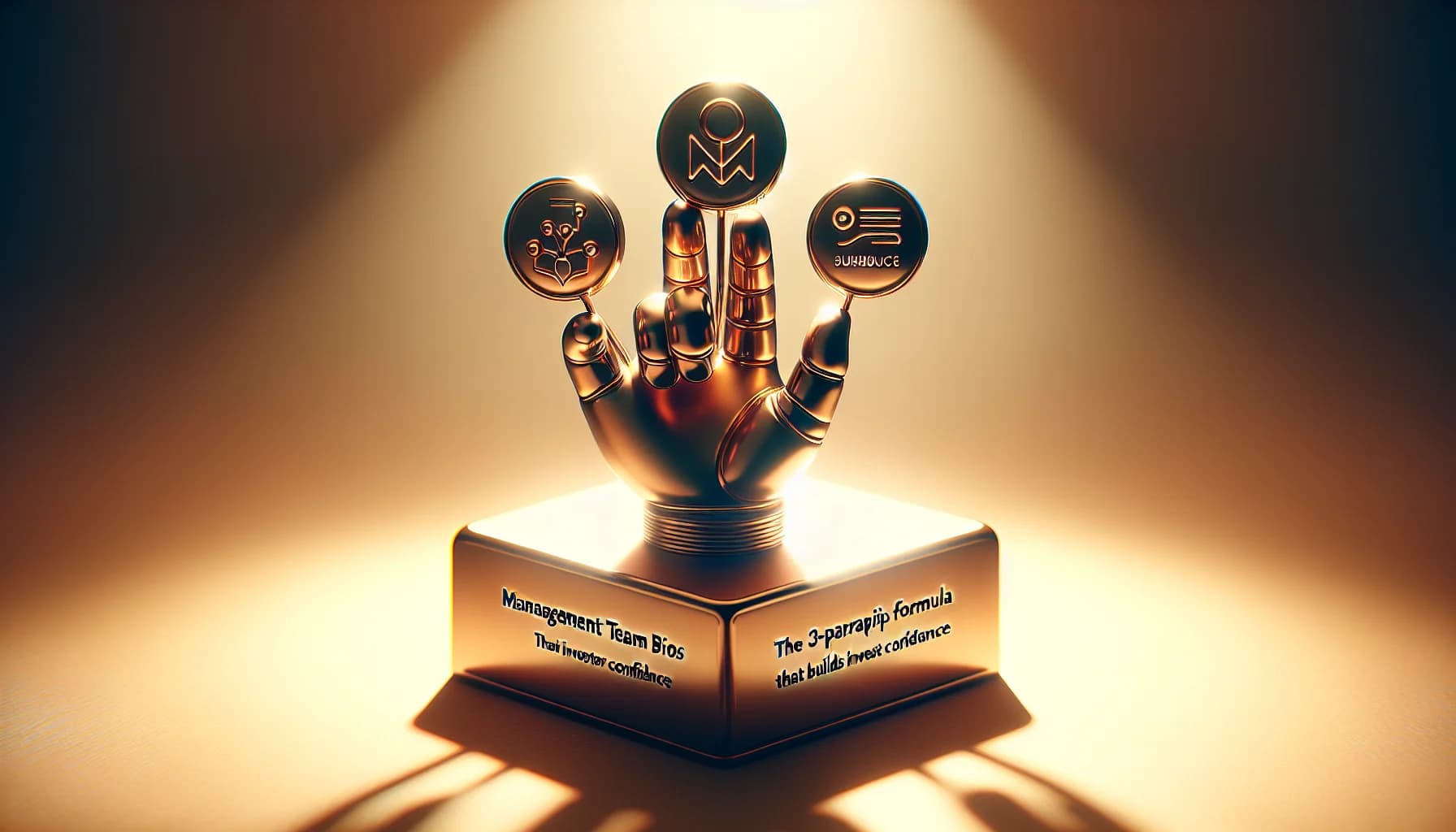 Management Team Bios: The 3-Paragraph Formula That Builds Investor Confidence